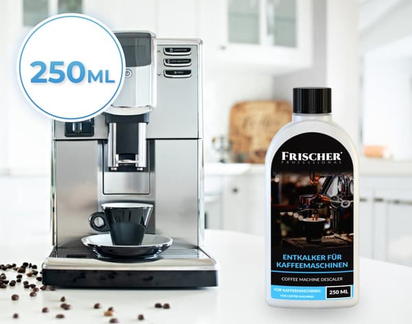 Kalkinpoistoaine automaattisille kahvikoneille Frischer 0,25 l (tiiviste)