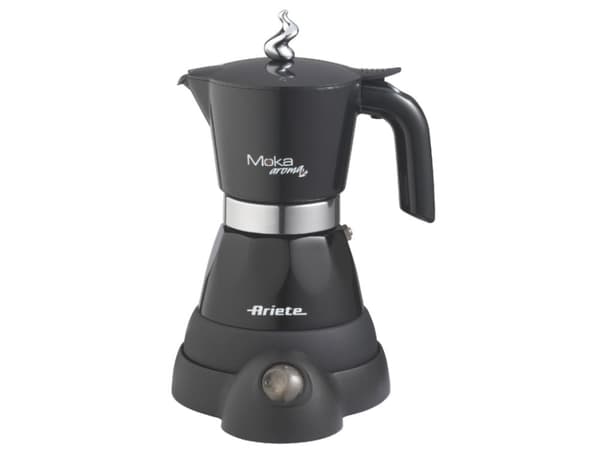 Ariete 1358 Moka Aroma Elettrica - Elektrisk kaffebryggare - 4 koppar - svart