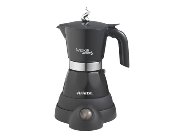Ariete 1358 Moka Aroma Elettrica - Elektrisk siler - 4 kopper - svart