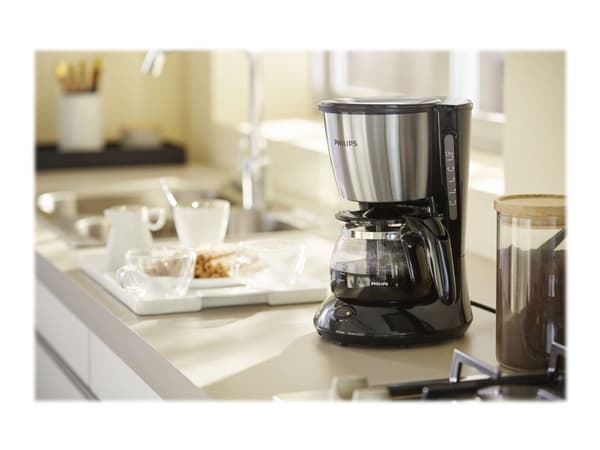 Philips Daily Collection HD7435 - Kaffemaskin - svart