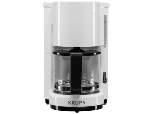 Krups AromaCafe 5, Kaffebrygger (drypp), Malt kaffe, 200 W, Sort, Hvit