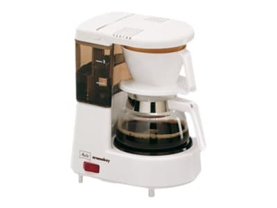 Melitta Aromaboy - Kaffebryggare - 2 koppar - vit