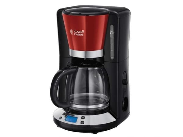 Russell Hobbs Colours Plus 24031-56 - Kaffemaskin - 15 kopper - rød rustfritt stål