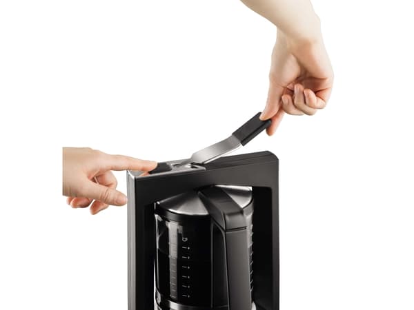 Krups T8 KM468910 - Kaffemaskin - 14 kopper - svart/rustfritt stål