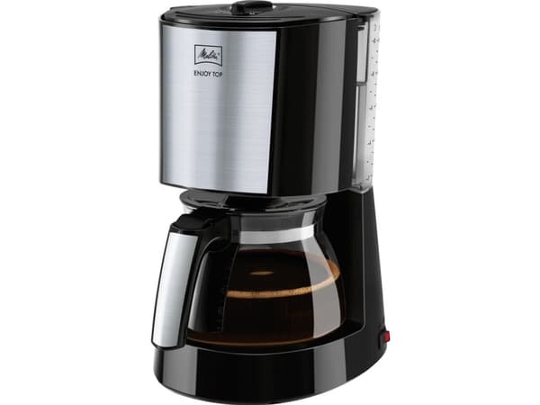 Melitta Enjoy II Top, Suodatinkahvinkeitin, 1,2 L, Jauhettu kahvi, 1000 W, Musta