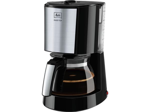 Melitta Enjoy II Top, Suodatinkahvinkeitin, 1,2 L, Jauhettu kahvi, 1000 W, Musta