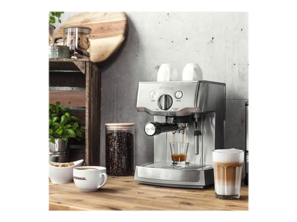 Gastroback Design Espresso Pro - Kaffemaskin - 15 bar - rustfritt stål