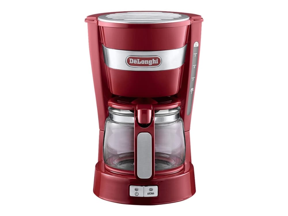 De'Longhi Active Line ICM 14011.R - Kaffemaskin - 5 koppar - röd