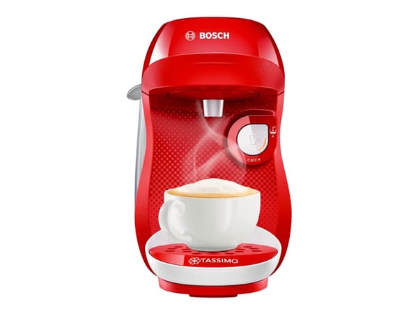 Bosch TASSIMO HAPPY TAS1006 - Kaffemaskin - ljust röd