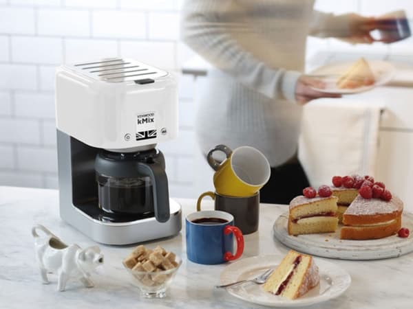 Kenwood 0W13210002, Kaffebrygger (drypp), 0,75 l, Malt kaffe, 1000 W, Hvit