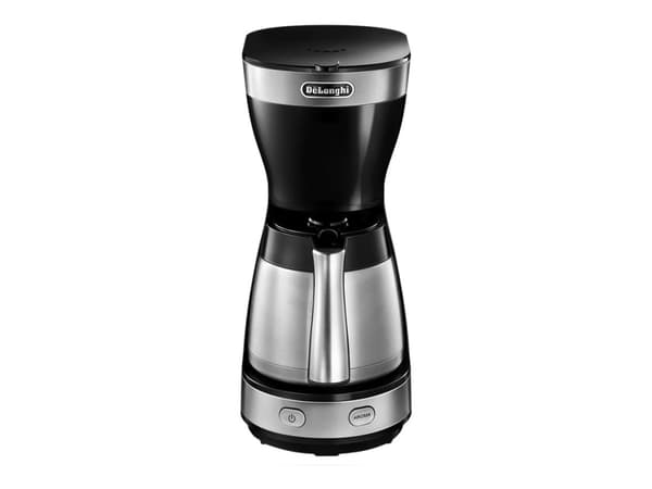 De'Longhi ICM16710 - Kaffemaskin - 10 koppar - svart/silver