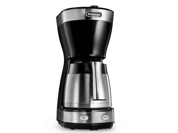 De'Longhi ICM16710 - Kaffemaskin - 10 koppar - svart/silver