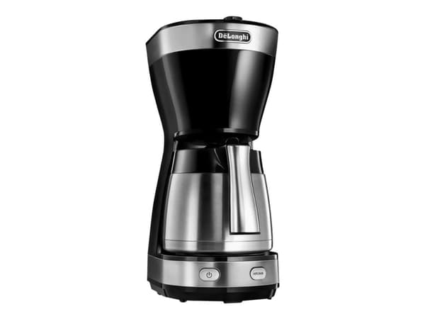De'Longhi ICM16710 - Kaffemaskin - 10 koppar - svart/silver