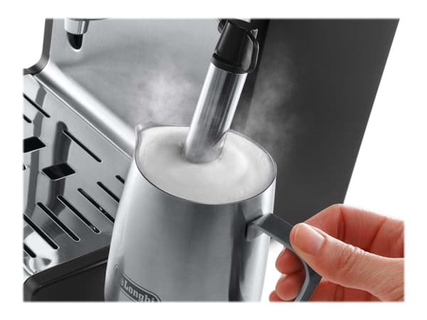 De’Longhi ECP 33.21, Espressokone, 1,1 L, Kahvinappi, Jauhettu kahvi, 1100 W, Musta, Ruostumaton teräs