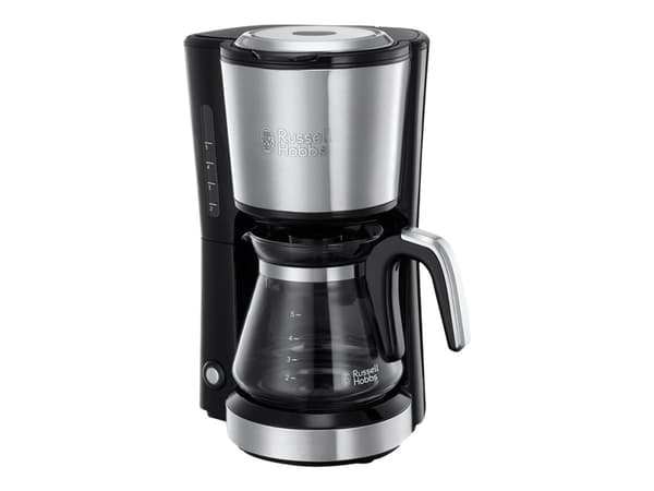 Russell Hobbs Compact Home 24210-56 - Kaffemaskin - 5 kopper - brushed stainless steel/shiny stainless steel/black