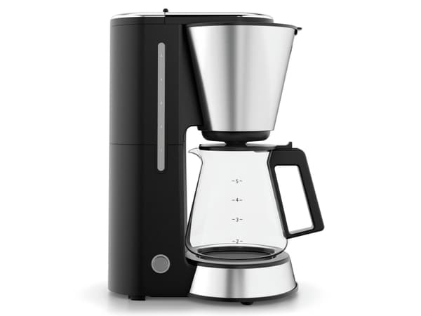 WMF KITCHENminis 0412270011, Kaffebrygger (drypp), 0,625 l, Malt kaffe, 710 W, Sort, Rustfritt stål