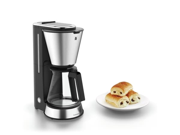 WMF KITCHENminis 0412270011, Kaffebrygger (drypp), 0,625 l, Malt kaffe, 710 W, Sort, Rustfritt stål