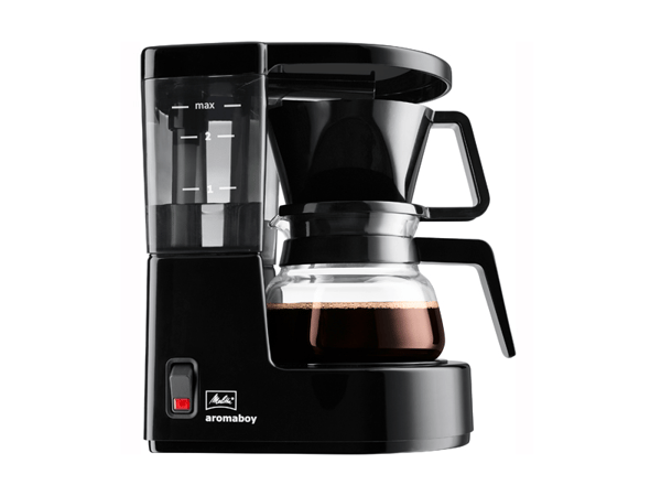 Melitta Aromaboy, Suodatinkahvinkeitin, Jauhettu kahvi, 500 W, Musta