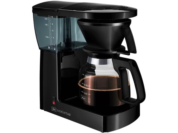 Melitta Excellent 4.0 - Kaffemaskin - 10 kopper - Sort