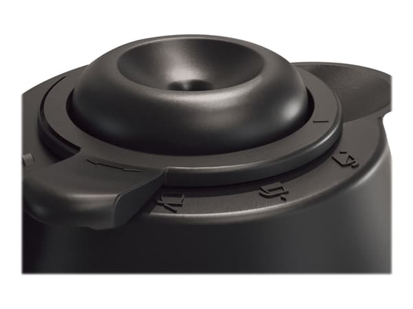 Philips Café Gaia HD7548 Kahvinkeitin, Suodatinkahvinkeitin, 1,2 L, Jauhettu kahvi, 1000 W, Musta, Metallinen