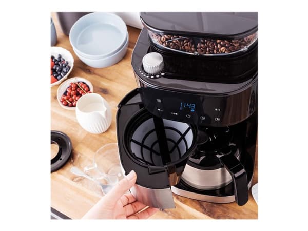 Gastroback Grind & Brew Thermo - Kaffemaskin - 8 koppar