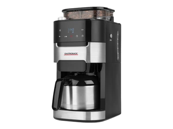 Gastroback Grind & Brew Thermo - Kaffemaskin - 8 koppar