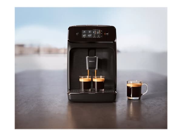 Philips Series 1200 EP1200 - Automatisk kaffemaskin - 15 bar - matt svart