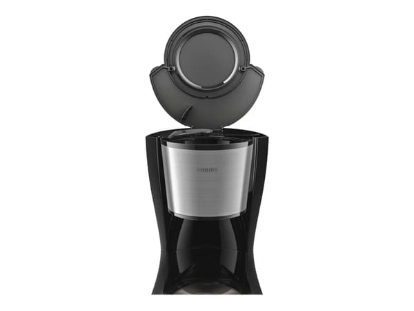 Philips Daily Collection HD7462 - Kaffemaskin - 15 kopper - rustfritt stål / svart