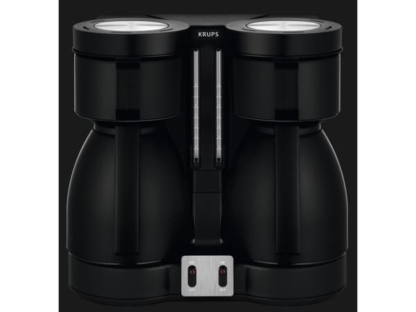 Krups KT8501, Kaffebrygger (drypp), Malt kaffe, 1700 W, Sort