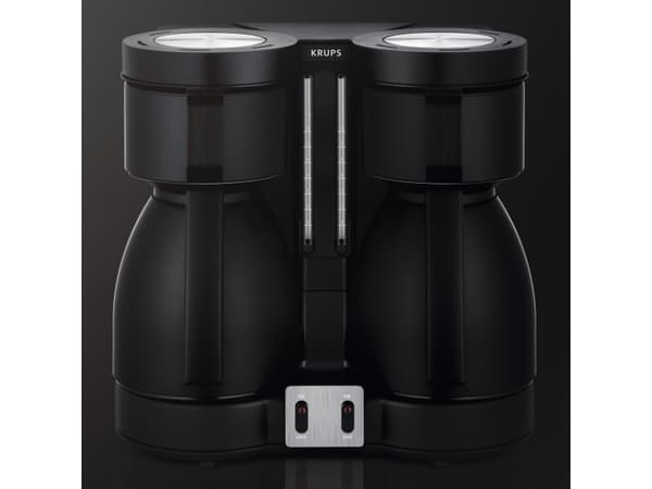 Krups KT8501, Kaffebrygger (drypp), Malt kaffe, 1700 W, Sort