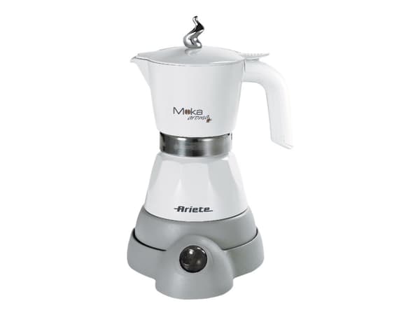 Ariete Moka Aroma 1358 - Elektrisk perkolator - 4 koppar - vit