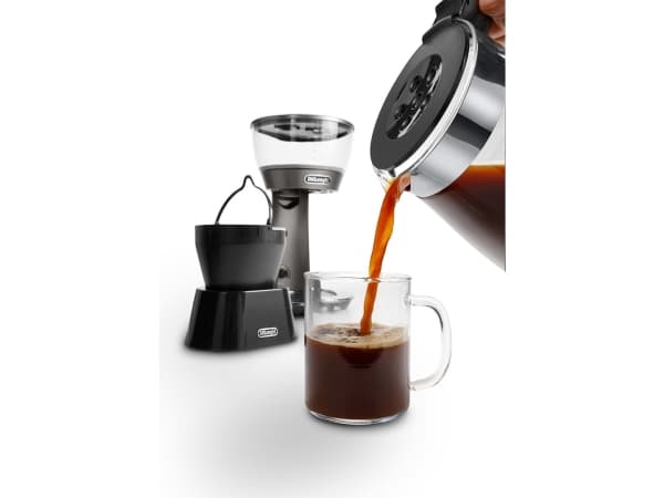 De'Longhi Clessidra ICM17210 - Kaffemaskin - 10 kopper - sølv