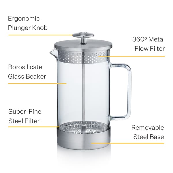 Core Kaffe Press - Stål (1 Liter)