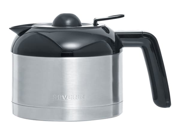 SEVERIN KA 4845 TypeSwitch - Kahvinkeitin - 8 kuppia - harjattua ruostumatonta terästä/mustaa