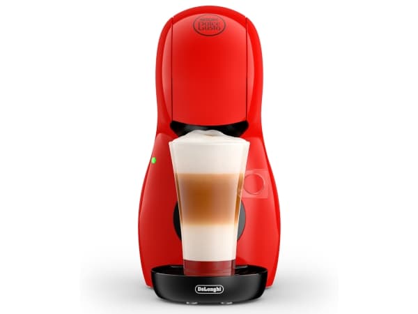 De’Longhi Piccolo EDG210.R, Kuddmatad kaffebryggare, 0,8 l, Kaffekapslar, 1400 W, Svart, Röd