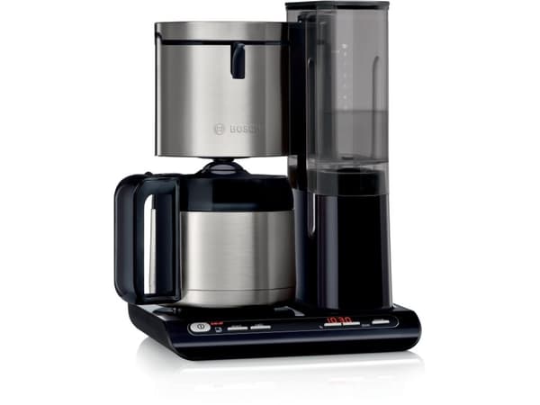 Bosch Styline TKA8A683 - Kaffemaskin - 12 kopper - svart