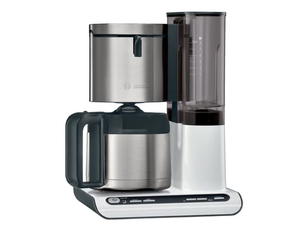 Bosch Styline TKA8A681 - Kaffemaskine - 8 kopper kaffe - 12 kopper te - hvid