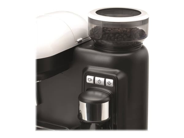 Ariete Moderna 1318 - Kaffemaskin med melkeskummer - 15 bar - hvit