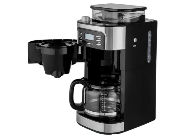 Sencor SCE 7000BK, Kaffebrygger (drypp), 1,5 l, Kaffe bønner, Malt kaffe, Innebygd kaffekvern, 900 W, Sort