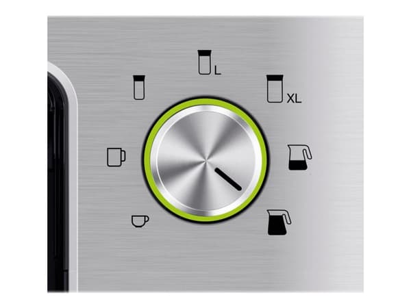 Braun MultiServe KF 9050 BK - Kaffemaskin - 10 koppar - rostfritt stål/svart
