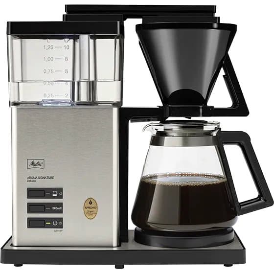 Melitta Aroma Signaturedeluxe - Kaffemaskin - 10 koppar - Rostfritt stål