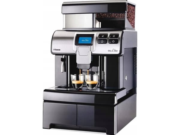 Saeco Aulika Office, Kaffebrygger (drypp), 4 l, Kaffe bønner, Innebygd kaffekvern, 1300 W, Sort
