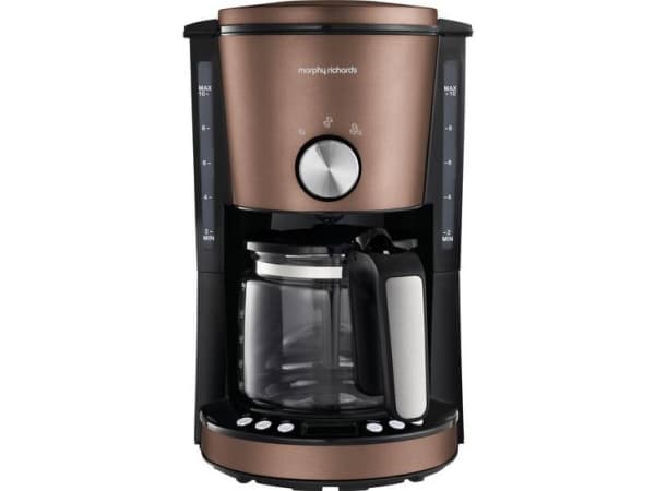 Morphy Richards EVOKE Bronze Kaffemaskine Bronze Kapacitet kopper=10 Timerfunktion