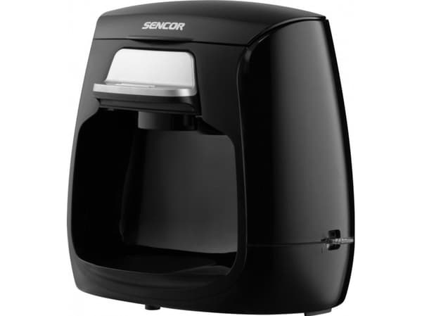 Sencor filter coffee maker SCE 2100BK filter coffee machine in a set of 2 glasses