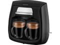 Miniatyrbild 2 av 5: Sencor filter coffee maker SCE 2100BK filter coffee machine in a set of 2 glasses