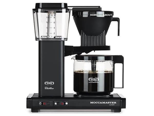 Moccamaster KBG 741 AO, Kaffebrygger (drypp), 1,25 l, Malt kaffe, 1520 W, Sort