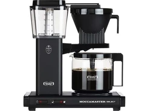 Moccamaster KBG 741 AO, Kaffebrygger (drypp), 1,25 l, Malt kaffe, 1520 W, Sort