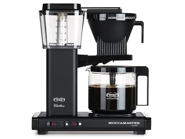 Moccamaster KBG 741 AO, Kaffebrygger (drypp), 1,25 l, Malt kaffe, 1520 W, Sort