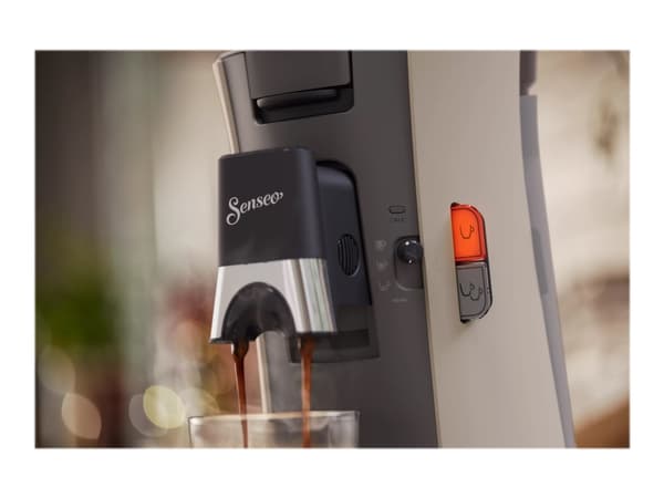 Philips Senseo Select CSA240 - Kaffemaskin - 1 bar - nougat and cashmere gray