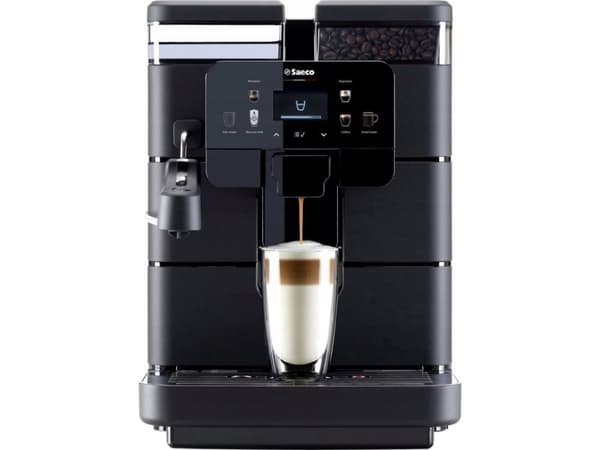 Saeco Royal Plus, Espressomaskin, 2,5 l, Innebygd kaffekvern, 1400 W, Sort